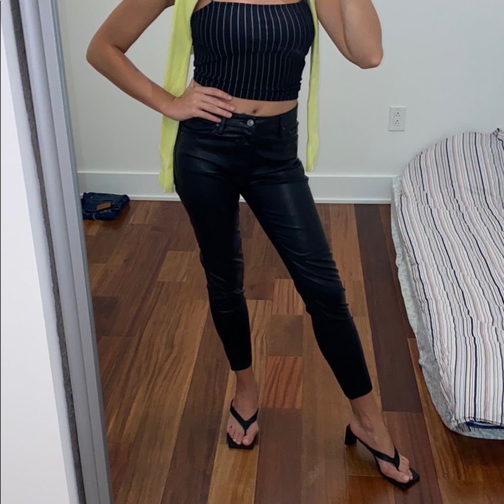 Leather pants
